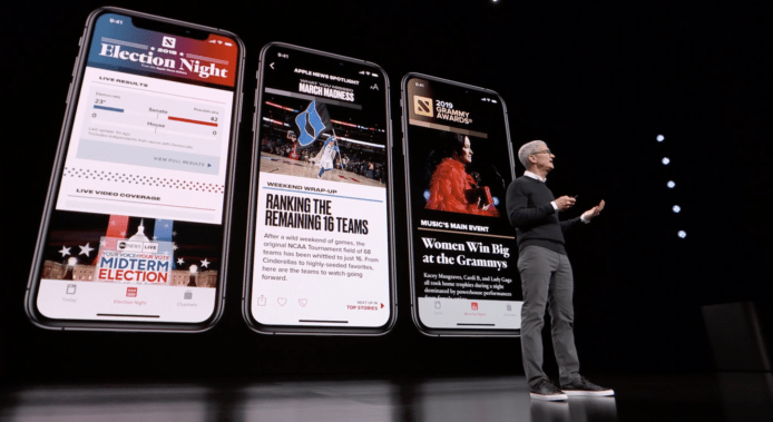 Apple News+ 提供新聞雜誌訂閱服務　多媒體互動內容