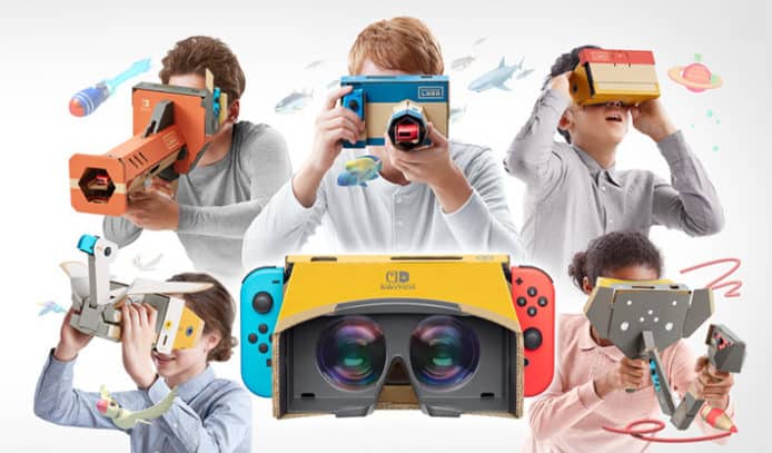Nintendo Labo Toy-Con 04 : VR 套裝　Switch 終於有 VR 玩