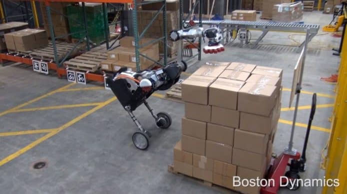 Boston Dynamics Handle 新搬貨機械人曝光　可完全自動搬貨？