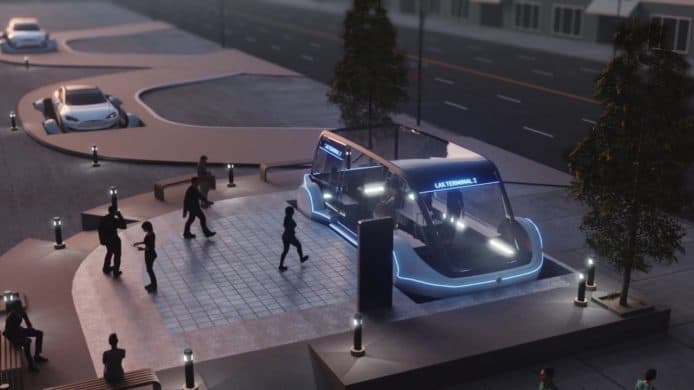 Elon Musk 拉斯維加斯高速隧道計劃　自動車接載乘客