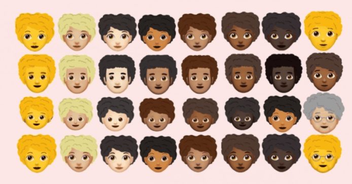 網民推動 Emoji 改革   加入爆炸頭髮型選項