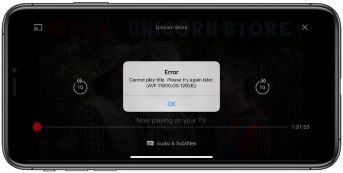 Netflix App 停止支援 iOS AirPlay 功能