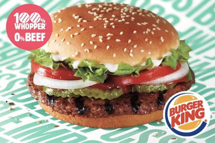 【有片睇】美國 Burger King 推植物肉漢堡　 Impossible Foods 供應材料口感味道極像真