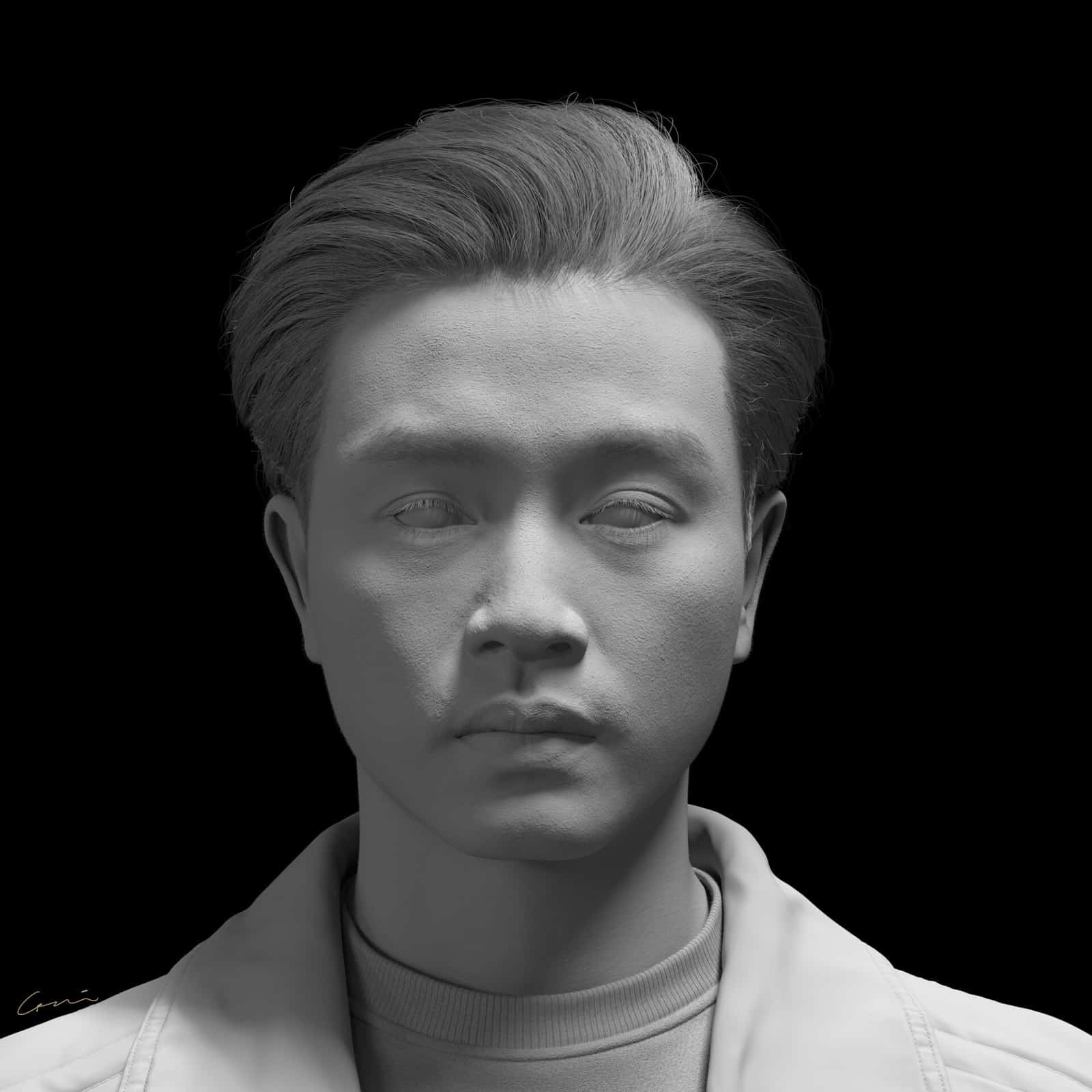 還原張國榮超真實3D CG頭像 粉絲悼念哥哥逝世16年