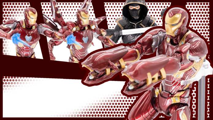 S.H.F. Iron Man MK.50 Nano Weapon Set 2　高可動性+武裝豐富