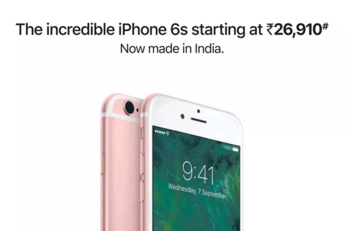 Apple 於印度推廣 iPhone 6s 強調「Made in India」