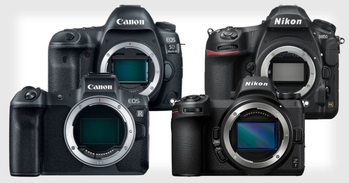 Canon 和 Nikon 相機銷售上季按年大跌 17%