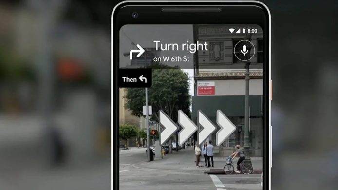 【Google I/O 2019】Google Maps AR 導航功能率先於 Pixels 手機推出 　路痴有救