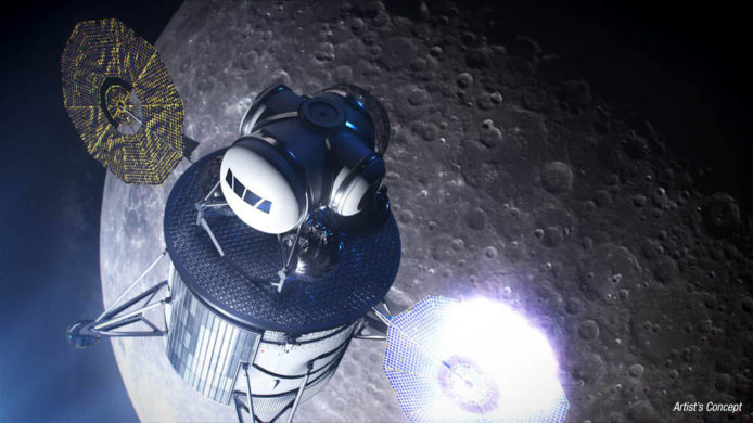 NASA 與 SpaceX 和 Blue Origin 合作研發載人登月裝置