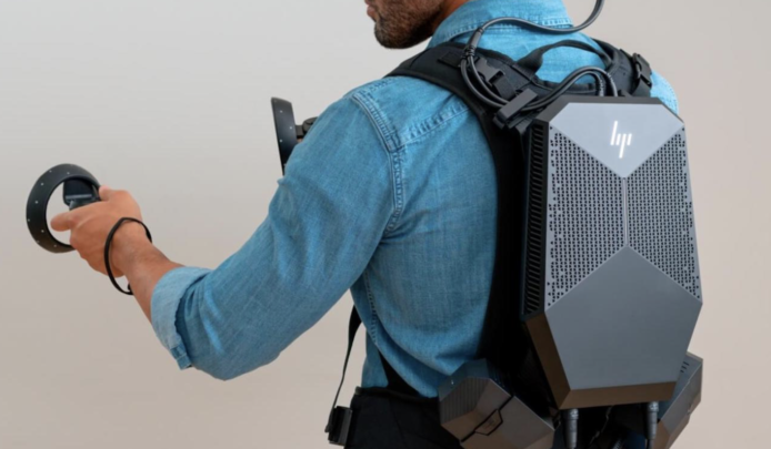 HP Backpack G2 新一代 VR 背包   配上 RTX 2080 顯示卡