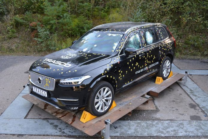 瑞典 Volvo 開始生產 XC90 防彈車   為政要商界提供保護