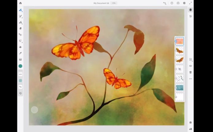 【有片睇】Adobe Fresco iPad 繪圖App　重現真實顏料複雜筆觸
