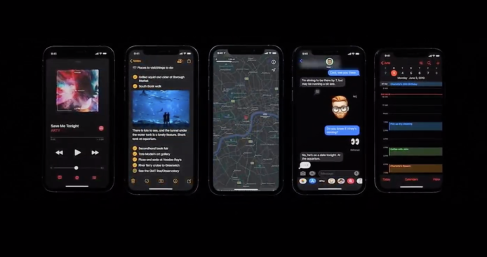 【WWDC 2019】iOS 13 新增 Dark Mode 黑暗模式 　更護目＋OLED熒幕更省電