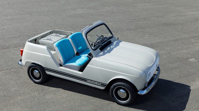 60 年代經典 Renault 重生   e-Plein Air 電動沙灘車現身