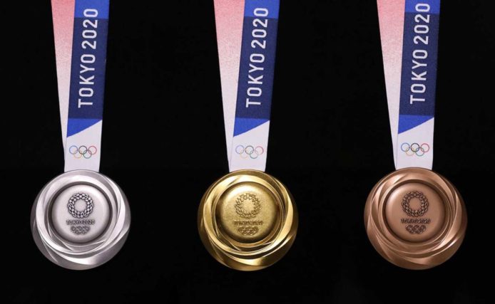 東京奧運獎牌設計發表   金銀銅物料來自回收電器手機