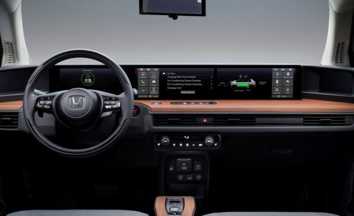 電動車 Honda E 原型車   車廂資訊娛樂系統曝光