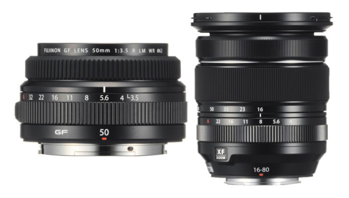 Fujifilm 公佈兩款新鏡頭：XF 16-80mm f/4 及 GF 50mm f/3.5