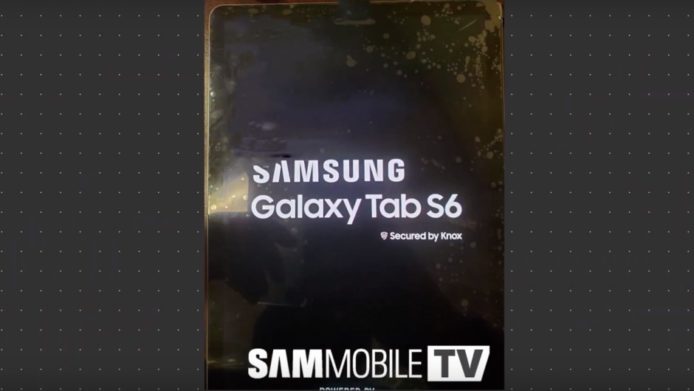網上流出疑似 Samsung Galaxy Tab S6 真機照