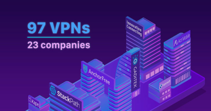 資安報告：23 間大型 VPN 有 6 間中國　VPN公司資料安全成疑