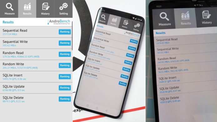Galaxy Note 10 UFS 3.0 測試   讀寫速度市場最快