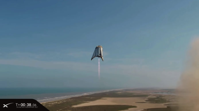 SpaceX Starhopper成功懸空150公尺　 馬斯克：某天它會登陸火星