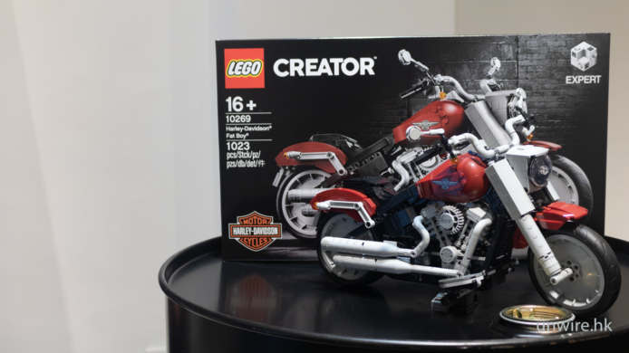 LEGO Harley-Davidson Fat Boy　經典電單車重現