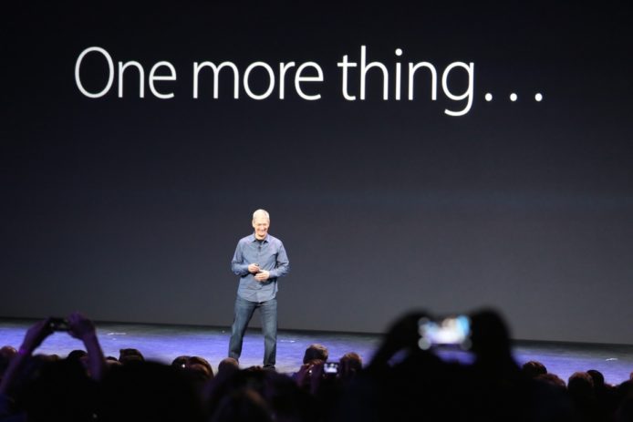 著名爆料人指 Apple 發佈會    將再次出現「One more thing」新產品