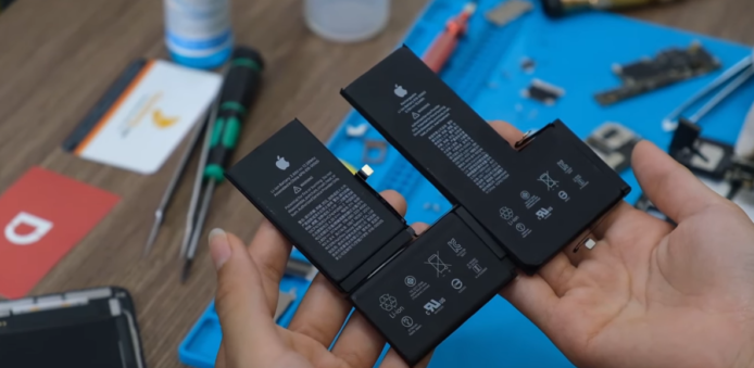 【有片睇】iPhone 11 Pro Max 外媒拆解片　L 形電池 + 比上一代厚