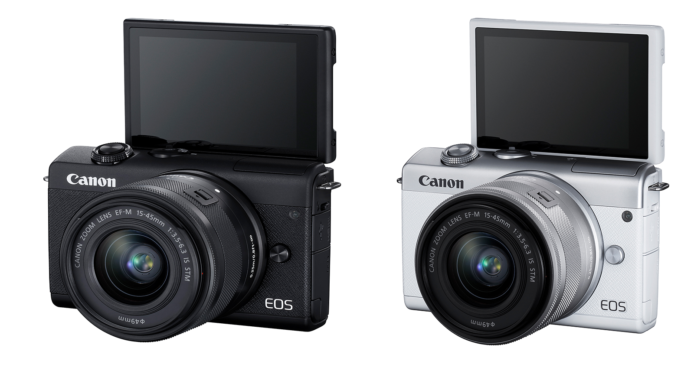 Canon EOS M200　4K 攝錄 + 180度反Mon觸控自拍