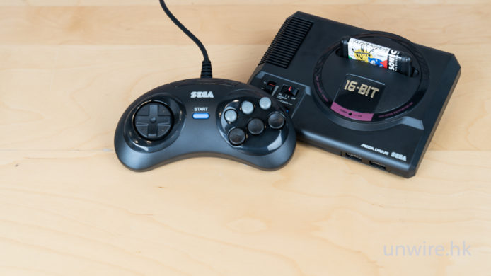 【評測】SEGA Mega Drive Mini   收錄多款經典遊戲 + 復古設計