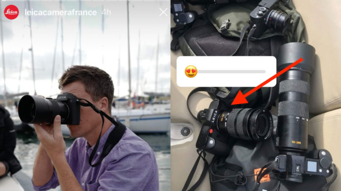Leica SL2 官方 Instagram 帳號意外曝光
