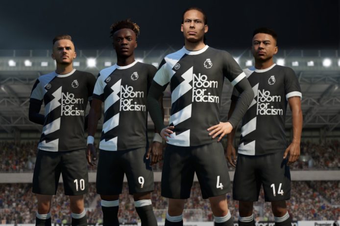 FIFA 20 反種族歧視   推出特別版虛擬球衣