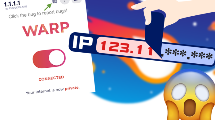 【注意】 WARP VPN 不能隱藏你真 IP 地址　用家身份零保護