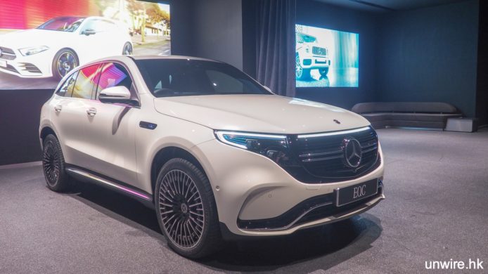 Benz EQC 香港開始預售　中環 BAM 活動隆重登場