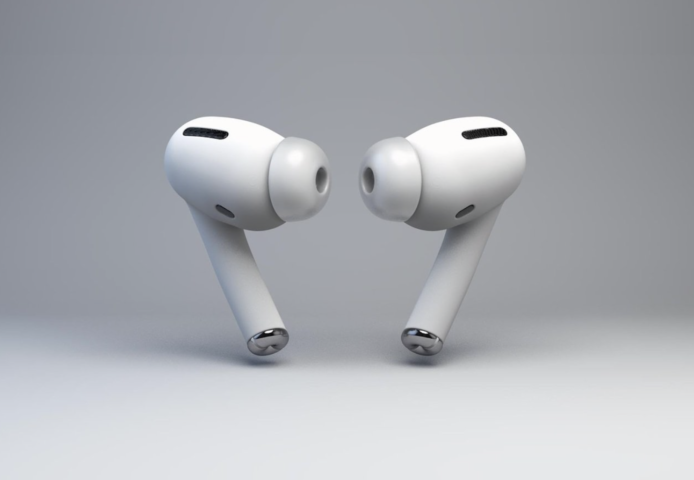 AirPods 3 / AirPods Pro 入耳式耳機概念圖   風筒形設計＋橡膠耳塞