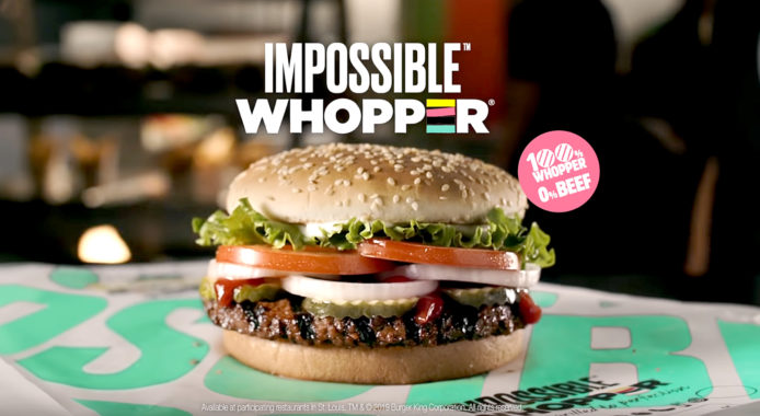 Burger King 美國推素肉漢堡   卻因烹調方法被素食人士告上法庭