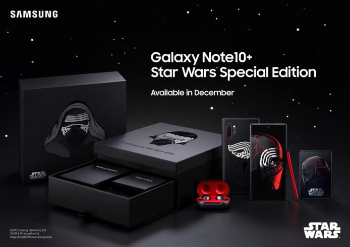Star Wars 特別版 Galaxy Note 10+   12 月香港同步上市