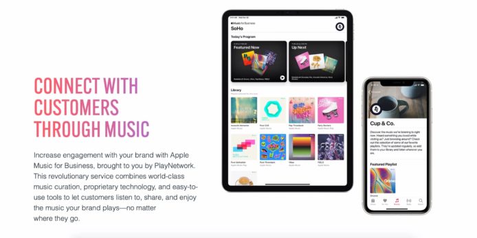 Apple Music for Business 推出   為企業度身訂製店舖播放清單