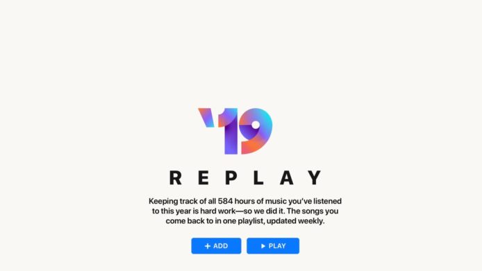 Apple Music 加入 Replay 功能  自動選出你的年度喜愛歌曲