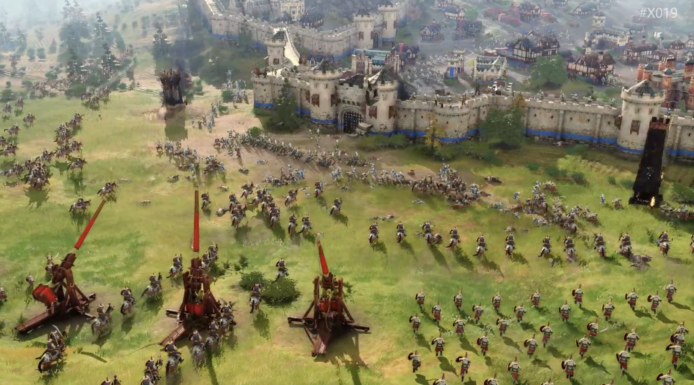Age of Empires IV 遊戲畫面影片曝光！ 4K攻城畫面令人期待