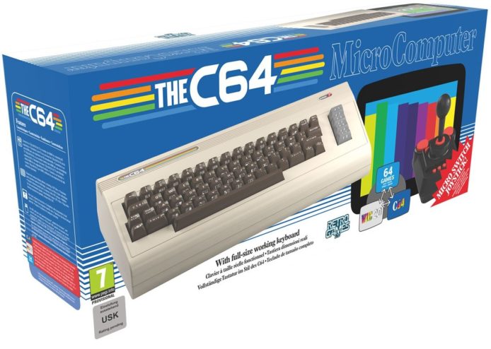 經典電腦 Commodore 64 回歸   TheC64 配備實體鍵盤功能鍵