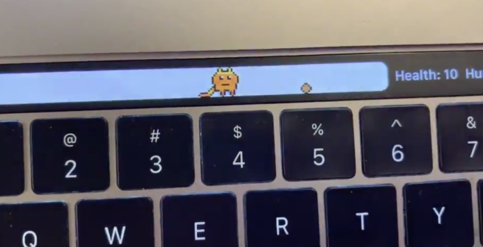 【有片睇】Touch Bar Pet  – MacBook Touch Bar 養電子貓 