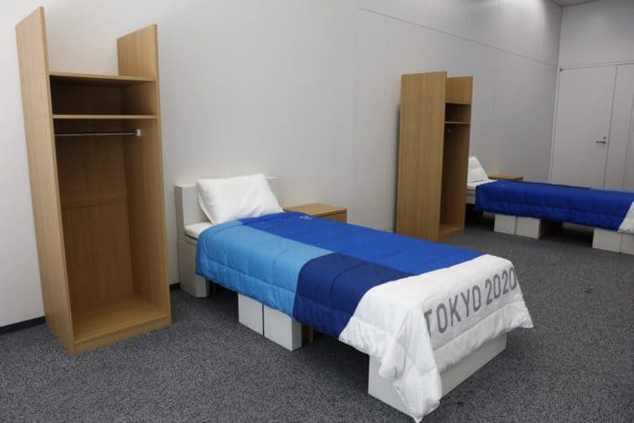 2020 東京奧運會   選手村床鋪設計用料極環保