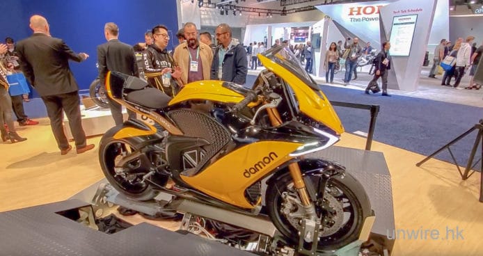 【CES 2020】Damon Hypersport HS 電動電單車  設有熒幕 + 可調式手把高度