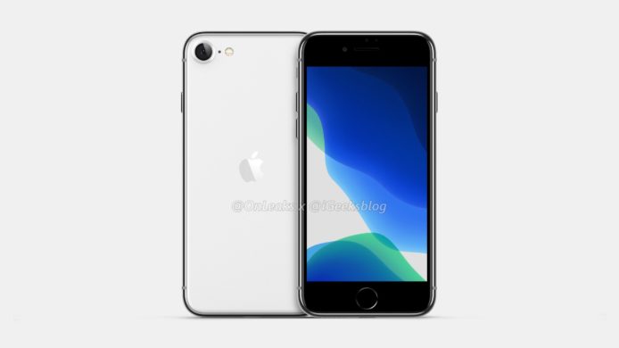 iPhone 9（iPhone SE 2）渲染圖曝光？   預計會同 iPhone 8 極為相似