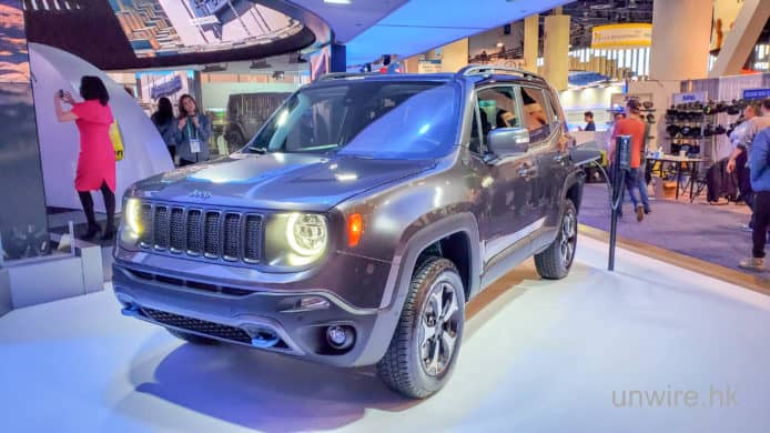【CES 2020】Jeep 首次展示混能越野車 Wrangler   混能版 SUV Renegade 及 Compass