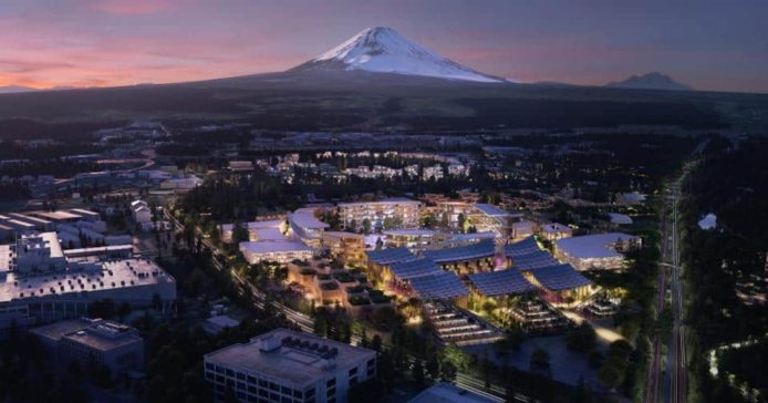 Toyota 富士山下建智慧城市   配合人工智能與環保素材   初期2000人入住