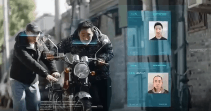 【有片睇】中國電信 5G 宣傳片以維穩為主題　掃描可疑人臉即知身份可報公安