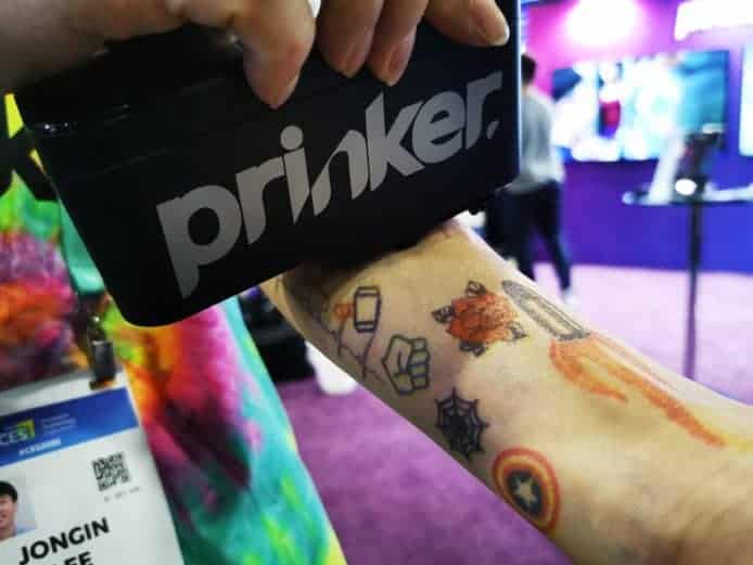 【CES 2020】 Prinker S 短暫紋身打印機實試    一掃即「打印」完成 + 可用番梘清洗