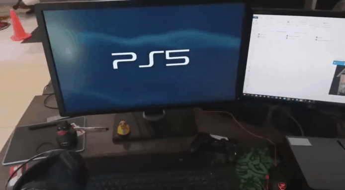 【有片睇】PlayStation 5 開機畫面曝光   疑似開發機體積較預期細小